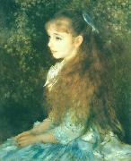 Auguste renoir, Photo of painting Mlle. Irene Cahen d'Anvers.